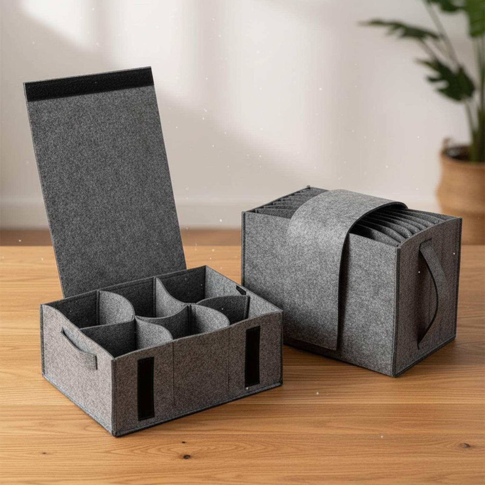 Coffee Equipment - Household Felt Storage Pouch Portable Tableware