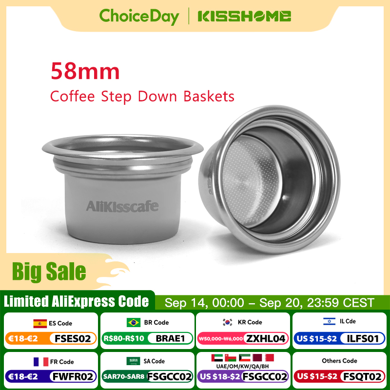 Coffee Equipment - AliKisscafe Coffee Filter Basket 58mm To
