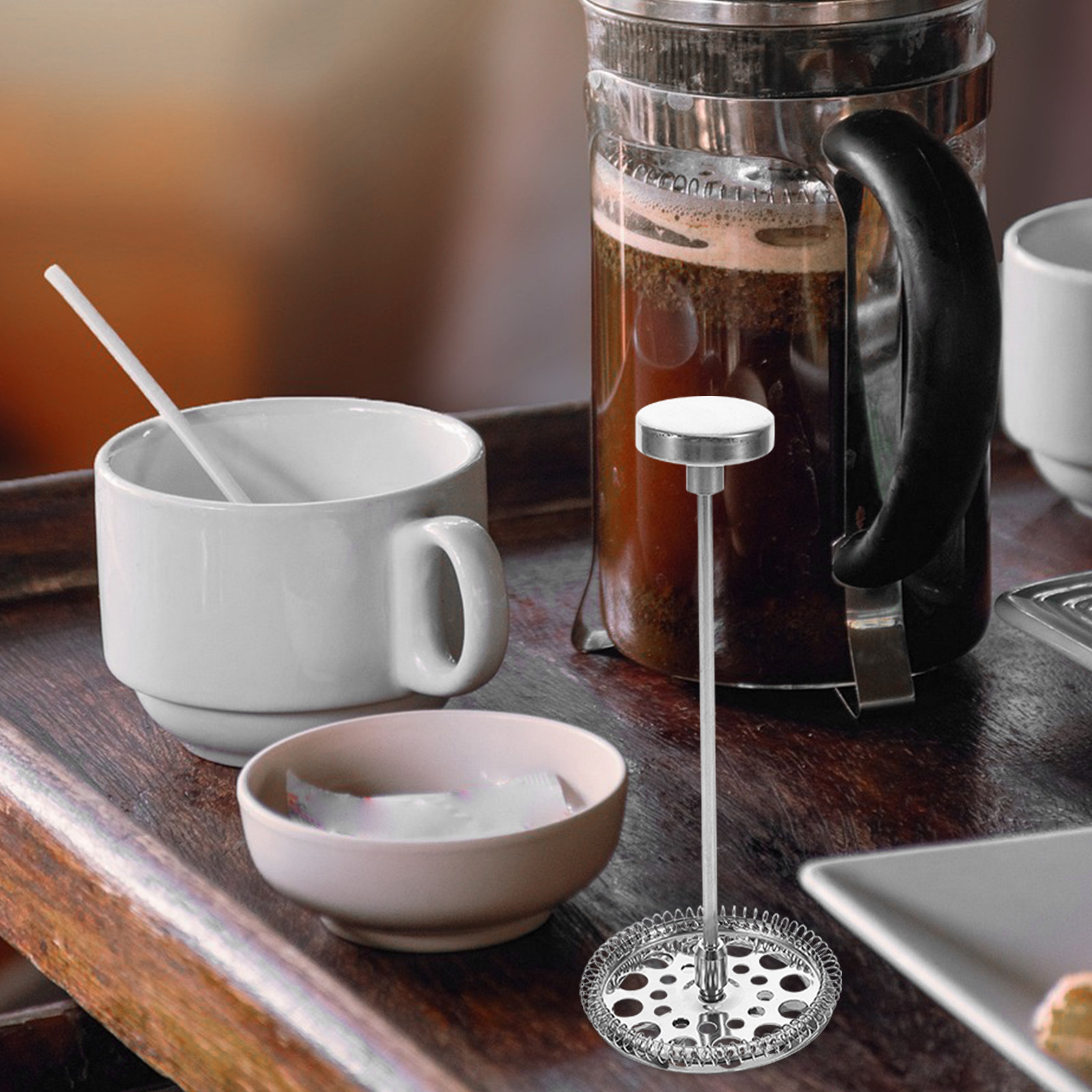 1Set Stainless Steel Coffee Fi - Blind Filter Disc 评论和价格