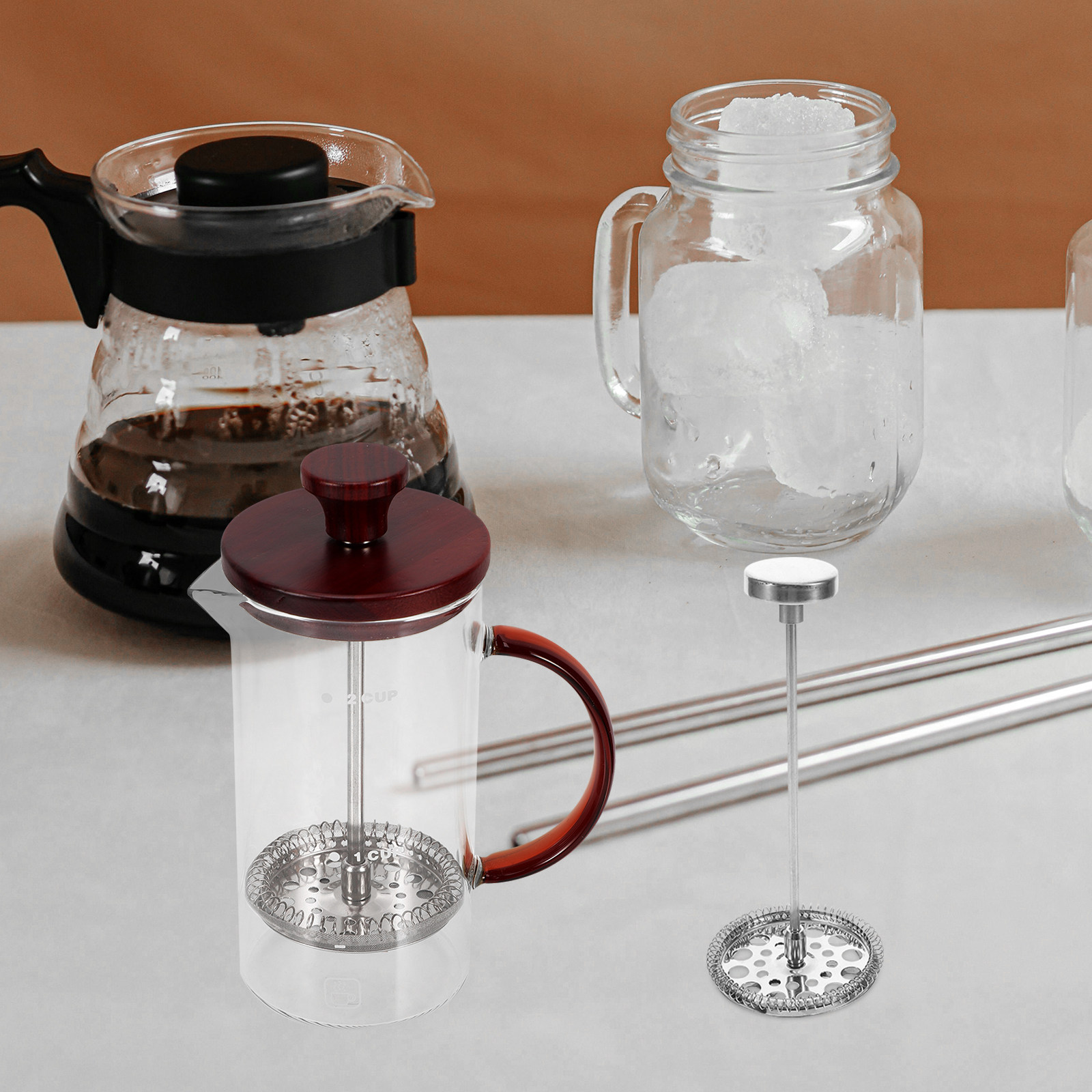 1Set Stainless Steel Coffee Fi - Blind Filter Disc 评论和价格