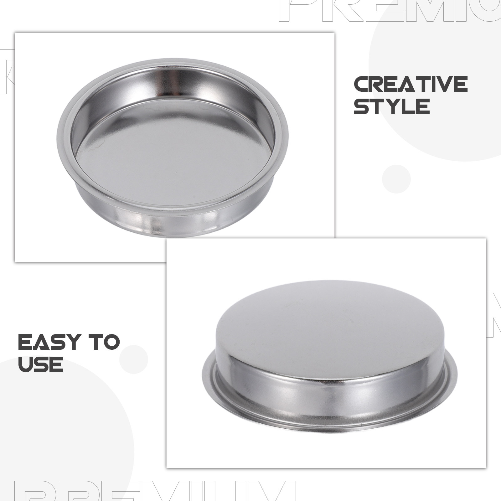 3Pcs Coffee Machine Powder Bow - Blind Filter Disc 评论和价格
