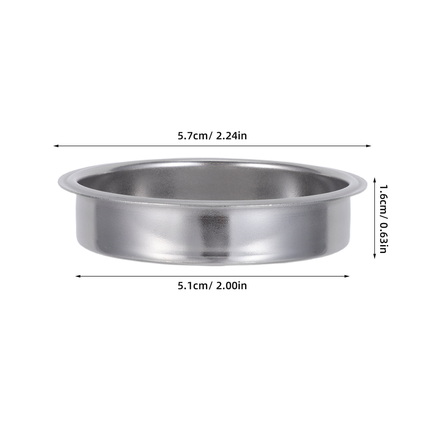 3Pcs Coffee Machine Powder Bow - Blind Filter Disc 评论和价格