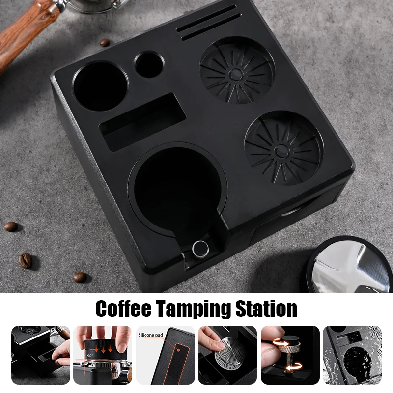 Coffee Tamping Station for 51/ - Portafilter 58Mm 评论和价格