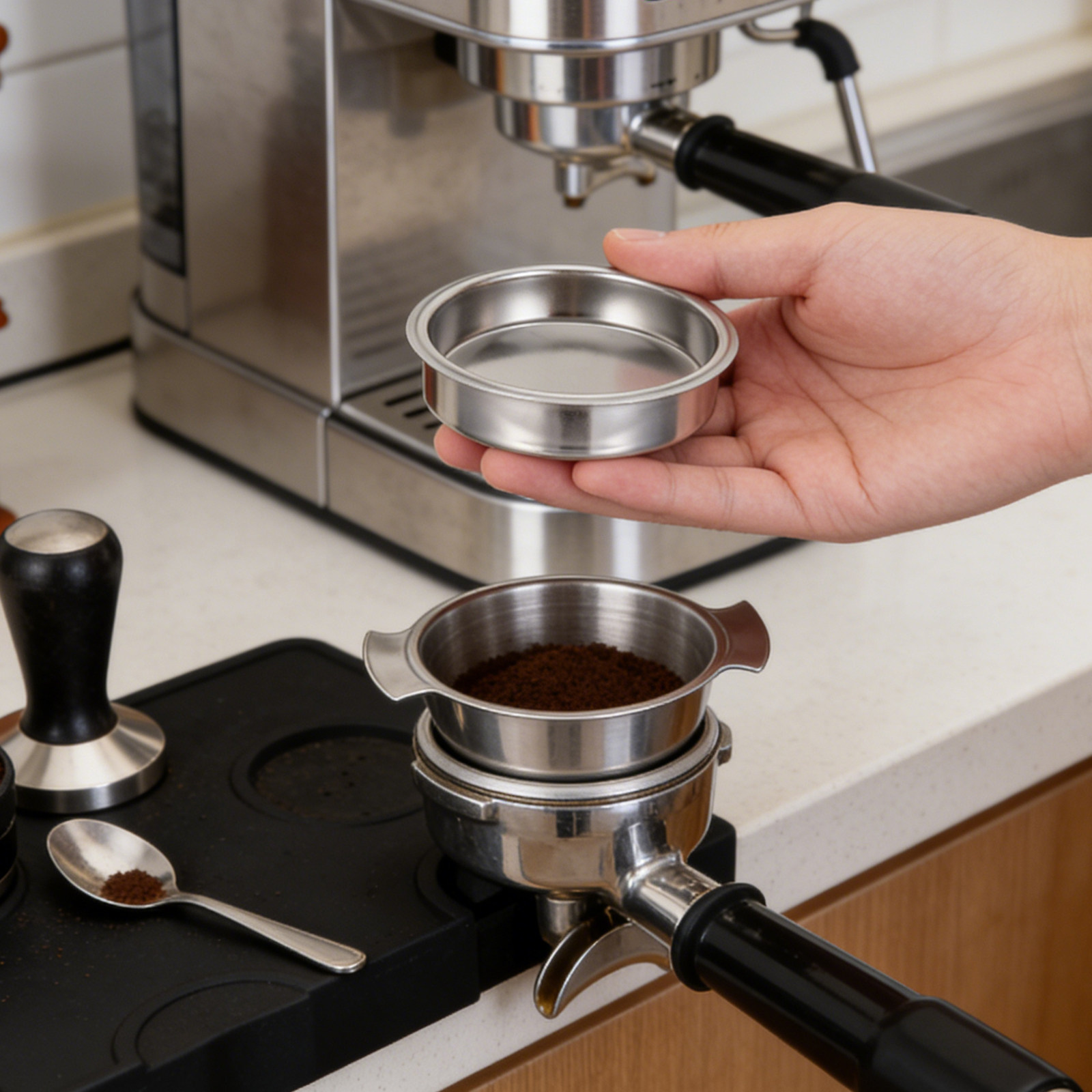 3Pcs 51Mm Espresso Machine Bli - Blind Filter Disc 评论和价格