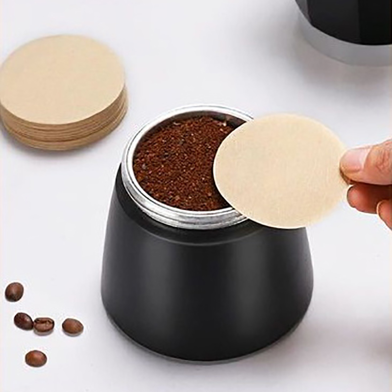100Pcs Round Coffee Filter Pap - Coffee Equipment For Sale 评论和价格